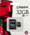 Memoria micro SDhc Kingston 32GB class 10 alta velocidad SDc10/32GB ( adaptador microsdhc a SD incluido )